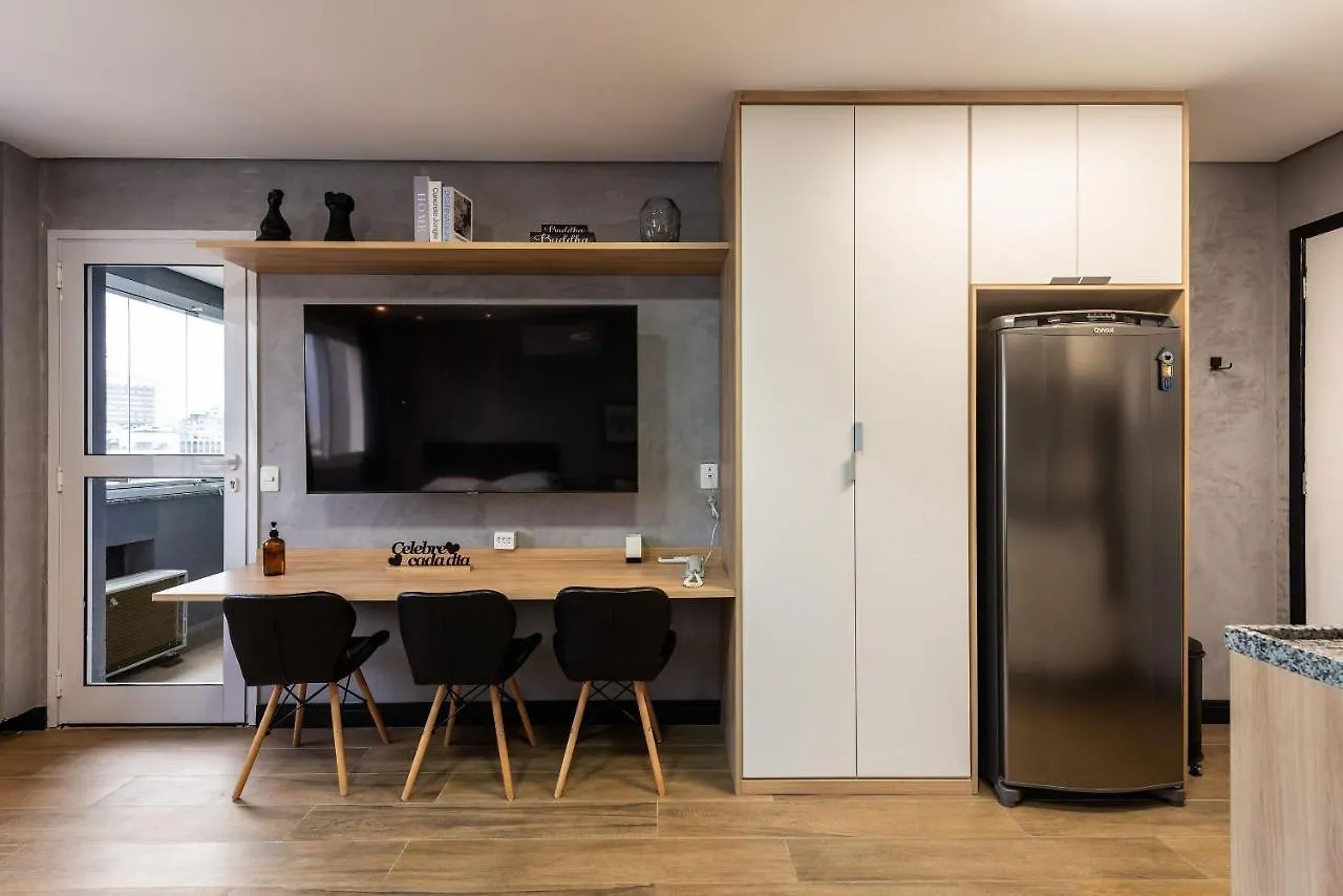 Appartamento Sky155 Studio Moderno Com Vaga Prox. A 25 De Marco San Paolo